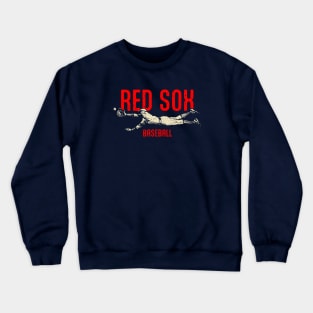 Red Sox Vintage Catch Crewneck Sweatshirt